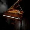 EXTREMELY RARE Hamburg Steinway B 6’10” Grand Piano in Sapele Bookmatch Mahogany